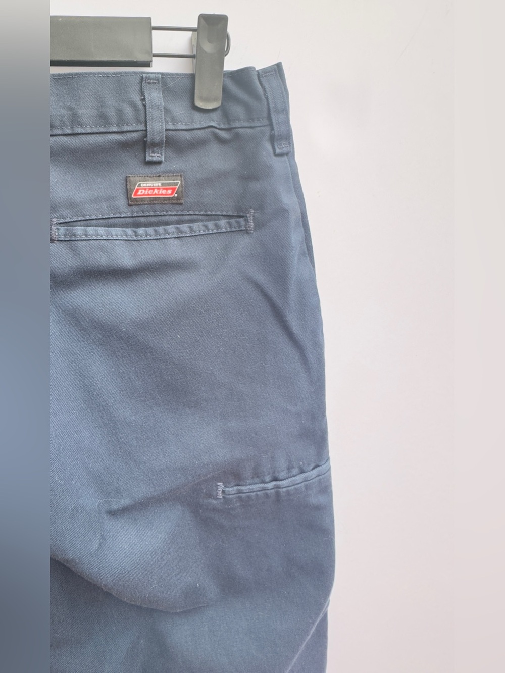 Dickies Loose Fit Double Knee Work Pants in dark navy blue 30x30 - Picture 11 of 15